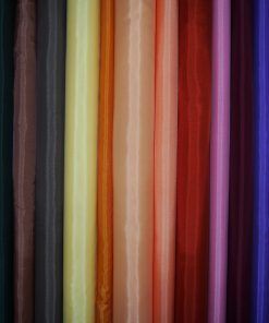 Forros de seda - Colores lisos en estrecho